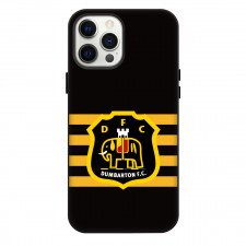 Dumbarton Phone Case For iPhone Samsung Galaxy Pixel OnePlus Vivo Xiaomi Asus Sony Motorola Nokia - Logo In Yellow And Black Stripe Background Football Club