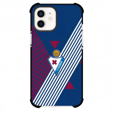 Eibar SD Phone Case For iPhone Samsung Galaxy Pixel OnePlus Vivo Xiaomi Asus Sony Motorola Nokia - Eibar SD Logo On Abstract Background Football Club