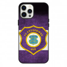 Erzgebirge Aue Phone Case For iPhone Samsung Galaxy Pixel OnePlus Vivo Xiaomi Asus Sony Motorola Nokia - Logo Purple And White Grunge background Football Club