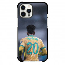 Estevao Willian Phone Case For iPhone Samsung Galaxy Pixel OnePlus Vivo Xiaomi Asus Sony Motorola Nokia - Estevao Willian 20 Brasil National Team Running Background Poster