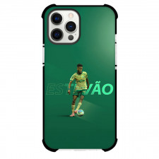 Estevao Willian Phone Case For iPhone Samsung Galaxy Pixel OnePlus Vivo Xiaomi Asus Sony Motorola Nokia - Estevao Willian Standing On Green Background