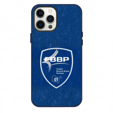 Football Bourg En Bresse Peronnas Phone Case For iPhone Samsung Galaxy Pixel OnePlus Vivo Xiaomi Asus Sony Motorola Nokia - Logo Blue Grunge Background Football Club