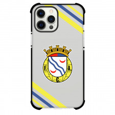 FC Alverca Phone Case For iPhone Samsung Galaxy Pixel OnePlus Vivo Xiaomi Asus Sony Motorola Nokia - Large Logo With Stripe