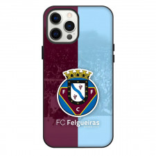 FC Felgueiras Phone Case For iPhone Samsung Galaxy Pixel OnePlus Vivo Xiaomi Asus Sony Motorola Nokia - FC Felgueiras Club Crest On Retro photo Background