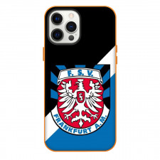 FSV Frankfurt Football Club Phone Case For iPhone Samsung Galaxy Pixel OnePlus Vivo Xiaomi Asus Sony Motorola Nokia - Logo In Black White And Blue Background