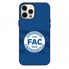 Floridsdorfer AC Phone Case For iPhone Samsung Galaxy Pixel OnePlus Vivo Xiaomi Asus Sony Motorola Nokia - Logo In Blue Stripe Background