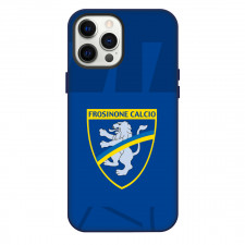Frosinone Calcio Phone Case For iPhone Samsung Galaxy Pixel OnePlus Vivo Xiaomi Asus Sony Motorola Nokia - Logo In Blue Abstract Background