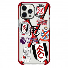 Fulham F.C Phone Case For iPhone And Samsung Galaxy Devices - Fulham F.C Mania Collage Logo