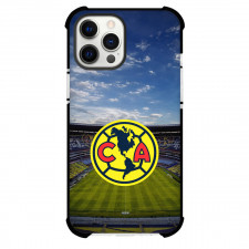 Club de Futbol America S.A. de C.V. Phone Case For iPhone Samsung Galaxy Pixel OnePlus Vivo Xiaomi Asus Sony Motorola Nokia - Club de Futbol America S.A. de C.V. Stadium with Sky Effect Background