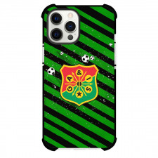 GAIS Phone Case For iPhone Samsung Galaxy Pixel OnePlus Vivo Xiaomi Asus Sony Motorola Nokia - GAIS Logo On Green Black Stripe Background Football Club