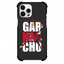 Alejandro Garnacho Phone Case For iPhone Samsung Galaxy Pixel OnePlus Vivo Xiaomi Asus Sony Motorola Nokia - Alejandro Garnacho 17 Manchester United Bicycle Kick Illustration On Word Art Background