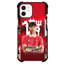 Alejandro Garnacho Phone Case For iPhone Samsung Galaxy Pixel OnePlus Vivo Xiaomi Asus Sony Motorola Nokia - Alejandro Garnacho 17 Manchester United Portrait On Red Graphic Art