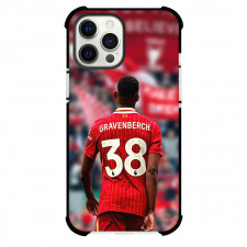 Ryan Jiro Gravenberch Phone Case For iPhone Samsung Galaxy Pixel OnePlus Vivo Xiaomi Asus Sony Motorola Nokia - Ryan Jiro Gravenberch 38 Liverpool F.C. Standing Back Poster