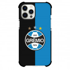 Gremio Foot-Ball Porto Alegrense Phone Case For iPhone Samsung Galaxy Pixel OnePlus Vivo Xiaomi Asus Sony Motorola Nokia - Gremio Foot-Ball Porto Alegrense Logo with Vertical Split Blue Effect