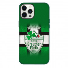 SpVgg Greuther F?rth Phone Case For iPhone Samsung Galaxy Pixel OnePlus Vivo Xiaomi Asus Sony Motorola Nokia - Logo In Cross Green And White Background Football Club