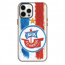 Hansa Rostock Phone Case For iPhone Samsung Galaxy Pixel OnePlus Vivo Xiaomi Asus Sony Motorola Nokia - Logo In Flag Theme Poster Football Club