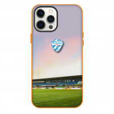 TSV Hartberg Phone Case For iPhone Samsung Galaxy Pixel OnePlus Vivo Xiaomi Asus Sony Motorola Nokia - Logo In Field Stadium Background