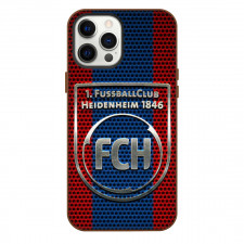 Heidenheim Football Club Phone Case For iPhone Samsung Galaxy Pixel OnePlus Vivo Xiaomi Asus Sony Motorola Nokia - Logo 3d Silver