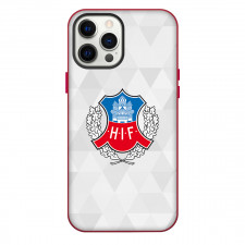 Helsingborgs IF Phone Case For iPhone Samsung Galaxy Pixel OnePlus Vivo Xiaomi Asus Sony Motorola Nokia - Helsingborgs IF Logo On Gray White Abstract Background Football Club