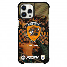 Hull City Phone Case For iPhone Samsung Galaxy Pixel OnePlus Vivo Xiaomi Asus Sony Motorola Nokia - Hull City Logo On Gallary Background