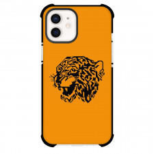 Hull City Phone Case For iPhone Samsung Galaxy Pixel OnePlus Vivo Xiaomi Asus Sony Motorola Nokia - Hull City Minimalist Logo On Orange Background