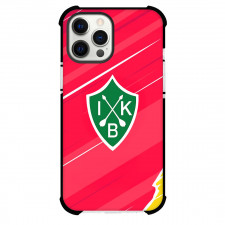 IK Brage Phone Case For iPhone Samsung Galaxy Pixel OnePlus Vivo Xiaomi Asus Sony Motorola Nokia - IK Brage Logo On Red Background Football Club