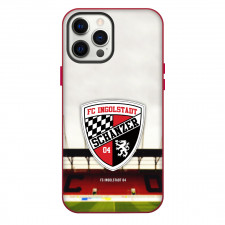 FC Ingolstadt 04 Phone Case For iPhone Samsung Galaxy Pixel OnePlus Vivo Xiaomi Asus Sony Motorola Nokia - Logo In Stadium Background Football Club