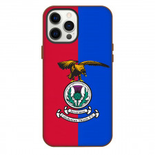Inverness Caledonian Thistle Phone Case For iPhone Samsung Galaxy Pixel OnePlus Vivo Xiaomi Asus Sony Motorola Nokia - Logo In Red And Blue Background Football Club