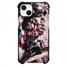 Jeremie Frimpong Phone Case For iPhone Samsung Galaxy Pixel OnePlus Vivo Xiaomi Asus Sony Motorola Nokia - Bayer 04 Leverkusen Jeremie Frimpong winning Celebration With Fans Poster