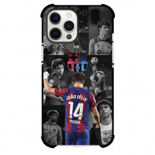 Joao Felix Phone Case For iPhone Samsung Galaxy Pixel OnePlus Vivo Xiaomi Asus Sony Motorola Nokia - Joao Felix 14 FC Barcelona Standing Back On Grayscale Picture