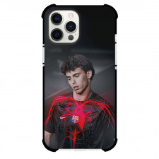 Joao Felix Phone Case For iPhone Samsung Galaxy Pixel OnePlus Vivo Xiaomi Asus Sony Motorola Nokia - Joao Felix FC Barcelona Portrait On Dark Background