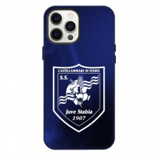 SS Juve Stabia Phone Case For iPhone Samsung Galaxy Pixel OnePlus Vivo Xiaomi Asus Sony Motorola Nokia - Logo In Blue Gradient Background