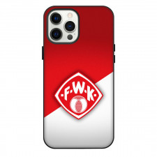 Wurzburger Kickers Football Club Phone Case For iPhone Samsung Galaxy Pixel OnePlus Vivo Xiaomi Asus Sony Motorola Nokia - Logo In Red And White Background