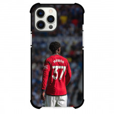 Kobbie Mainoo Phone Case For iPhone Samsung Galaxy Pixel OnePlus Vivo Xiaomi Asus Sony Motorola Nokia - Kobbie Mainoo 37 Manchester United Standing Back Poster