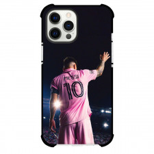 Inter Miami CF Lionel Messi Phone Case For iPhone Samsung Galaxy Pixel OnePlus Vivo Xiaomi Asus Sony Motorola Nokia - Lionel Messi Back Waving