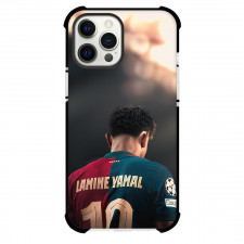 Lamine Yamal Phone Case For iPhone Samsung Galaxy Pixel OnePlus Vivo Xiaomi Asus Sony Motorola Nokia - Lamine Yamal 19 FCB Standing Back Poster