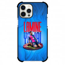 Lamine Yamal Phone Case For iPhone Samsung Galaxy Pixel OnePlus Vivo Xiaomi Asus Sony Motorola Nokia - Lamine Yamal Goal Celebration On Blue Background