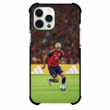 Lamine Yamal Phone Case For iPhone Samsung Galaxy Pixel OnePlus Vivo Xiaomi Asus Sony Motorola Nokia - Lamine Yamal Jersey Number 19 Spanish National Team Dribbling Poster