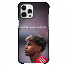 Lamine Yamal Phone Case For iPhone Samsung Galaxy Pixel OnePlus Vivo Xiaomi Asus Sony Motorola Nokia - Lamine Yamal FCB Side Portrait Pressure Makes Diamonds Poster