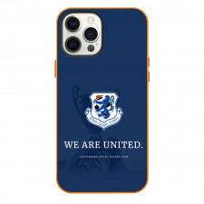 Launceston United Soccer Club Phone Case For iPhone Samsung Galaxy Pixel OnePlus Vivo Xiaomi Asus Sony Motorola Nokia - Logo Trophy Blue Background