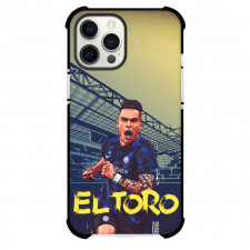 Lautaro Martinez Phone Case For iPhone Samsung Galaxy Pixel OnePlus Vivo Xiaomi Asus Sony Motorola Nokia - Lautaro Martinez Inter Milan EL Toro Shouting Illustration Art