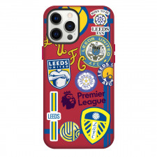 Leeds United F.C Phone Case For iPhone And Samsung Galaxy Devices - Leeds United F.C Mania Collage Logo