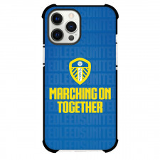 Leeds United Phone Case For iPhone Samsung Galaxy Pixel OnePlus Vivo Xiaomi Asus Sony Motorola Nokia - Leeds United Marching On Together Poster