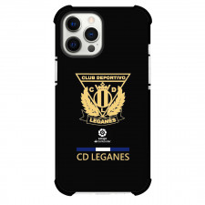 Leganes CD Phone Case For iPhone Samsung Galaxy Pixel OnePlus Vivo Xiaomi Asus Sony Motorola Nokia - Leganes CD Golden Logo On Black Background Football Club