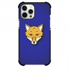 Leicester City FC Phone Case For iPhone Samsung Galaxy Pixel OnePlus Vivo Xiaomi Asus Sony Motorola Nokia - Leicester City FC Logo Icon On Blue Texture Background