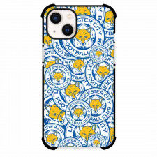 Leicester City FC Phone Case For iPhone Samsung Galaxy Pixel OnePlus Vivo Xiaomi Asus Sony Motorola Nokia - Leicester City FC Logo Sticker Mania Collage Poster