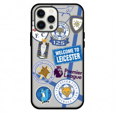 Leicester City F.C Phone Case For iPhone And Samsung Galaxy Devices - Leicester City F.C Mania Collage Logo