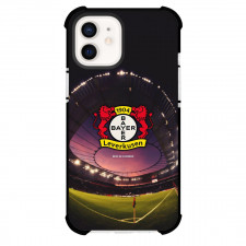 Bayer 04 Leverkusen Phone Case For iPhone Samsung Galaxy Pixel OnePlus Vivo Xiaomi Asus Sony Motorola Nokia - Bayer 04 Leverkusen Logo On Stadium Background