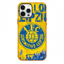 Lokomotive Leipzig Football Club Phone Case For iPhone Samsung Galaxy Pixel OnePlus Vivo Xiaomi Asus Sony Motorola Nokia - Logo In Grunge Poster