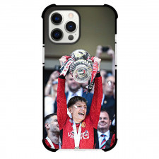 Manchester United F.C. Alejandro Garnacho Phone Case For iPhone Samsung Galaxy Pixel OnePlus Vivo Xiaomi Asus Sony Motorola Nokia - Man United Alejandro Garnacho Holding Trophy Picture